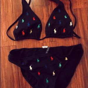 Ralph Lauren Rainbow Logo Bikini